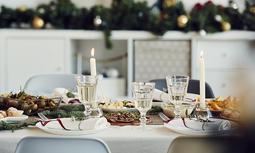 Ideas originales para decorar la mesa en Navidad