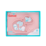 Plato de Silicona con Individual Moby - Genial