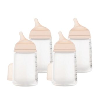 Pack x 4 Biberones ZERØ.ZERØ 180ml